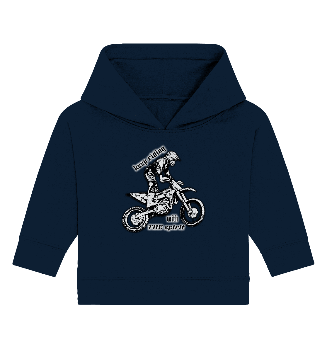 Keep Riding with the Holy Spirit - Baby Organic Hoodie