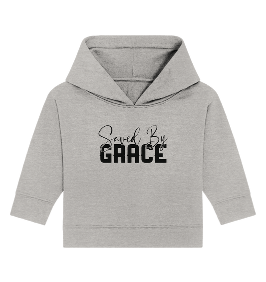 Saved by Grace – Ein kraftvolles Glaubensstatement - Baby Organic Hoodie