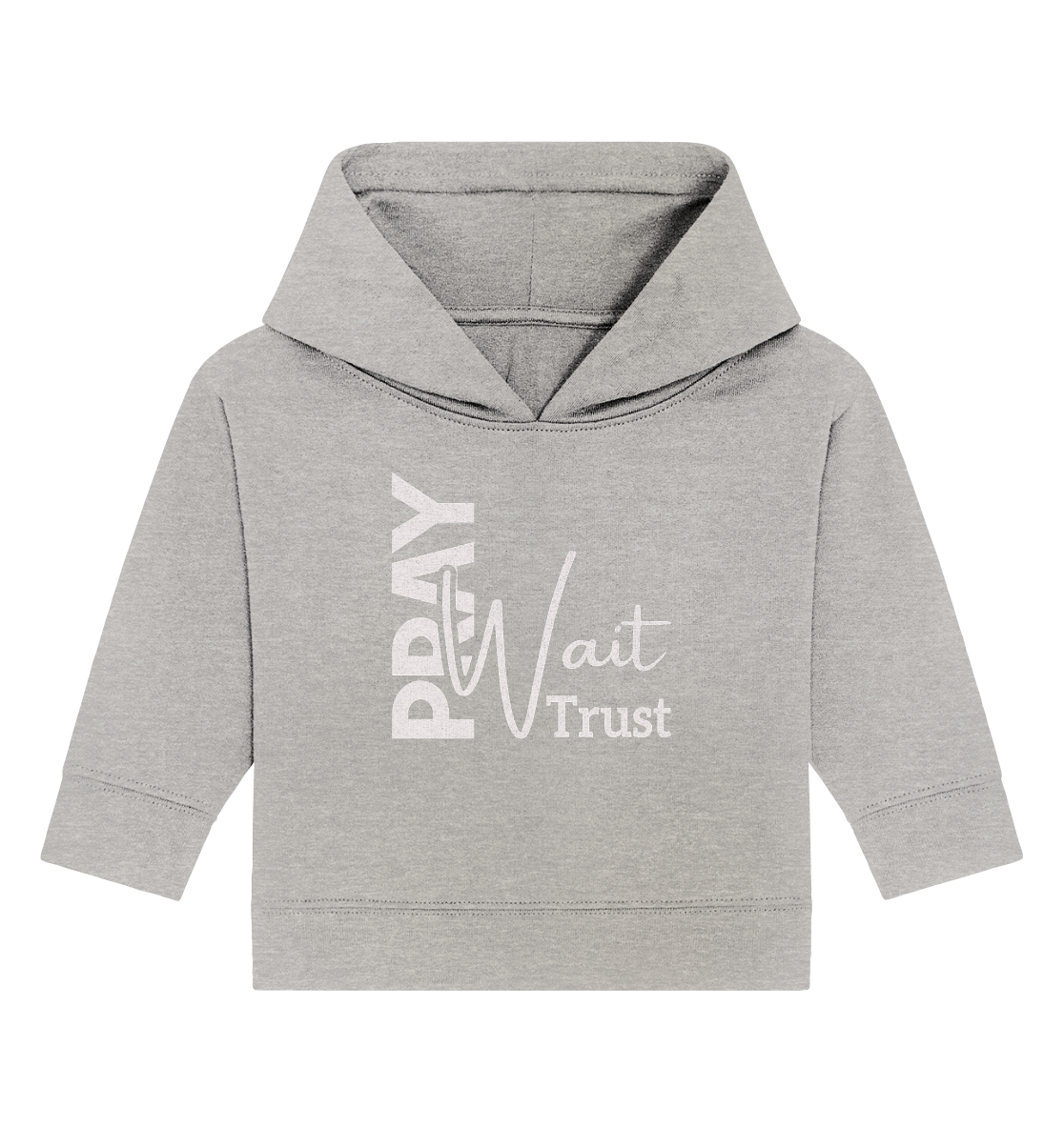 Pray. Wait. Trust. - Baby Organic Hoodie