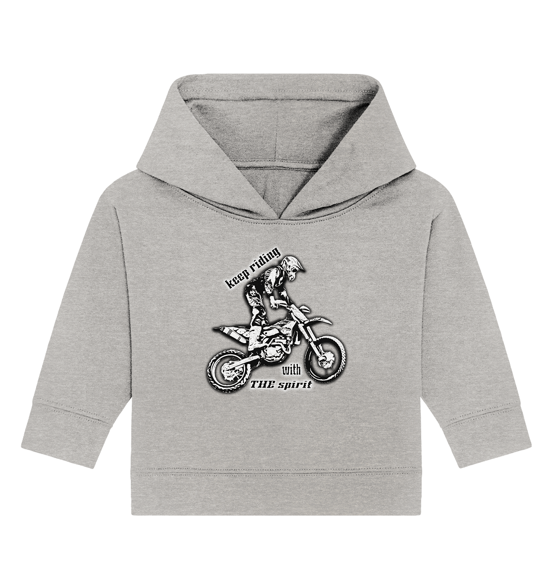 Keep Riding with the Holy Spirit - Baby Organic Hoodie