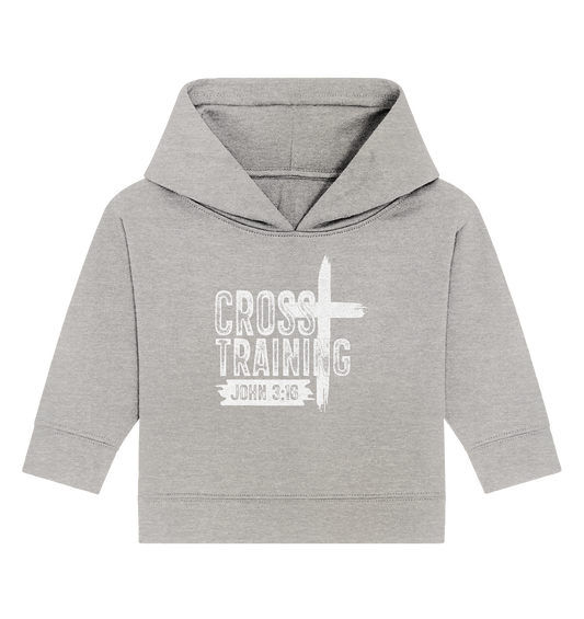 Cross Training - John 3:16 - Baby Organic Hoodie