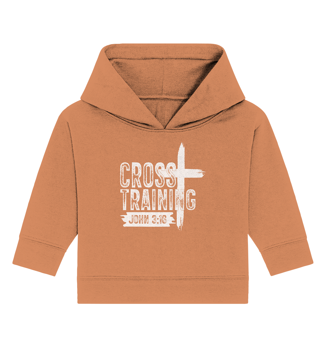 Cross Training - John 3:16 - Baby Organic Hoodie