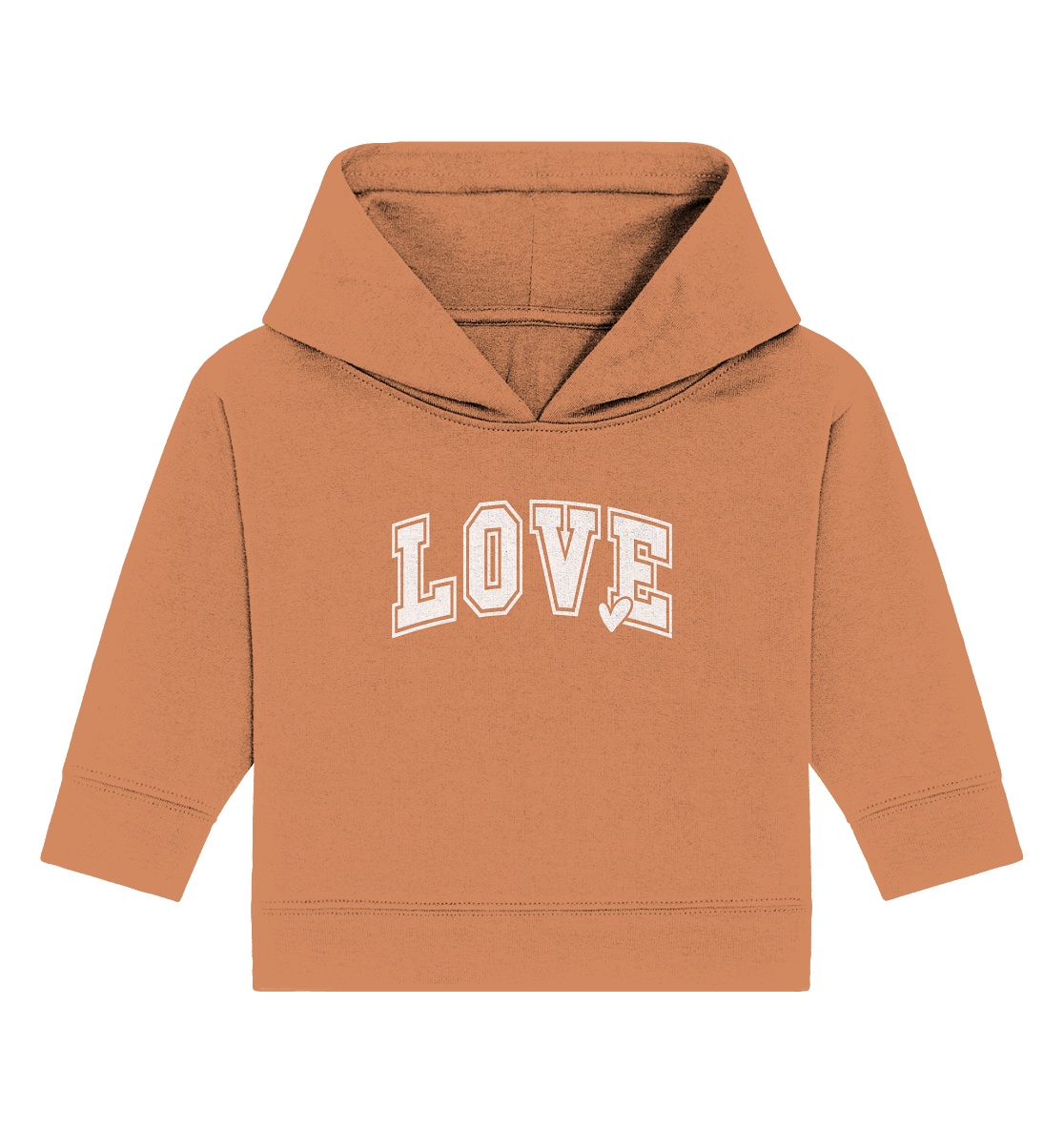 "Love" – das Design, das Herzen spricht! - Baby Organic Hoodie