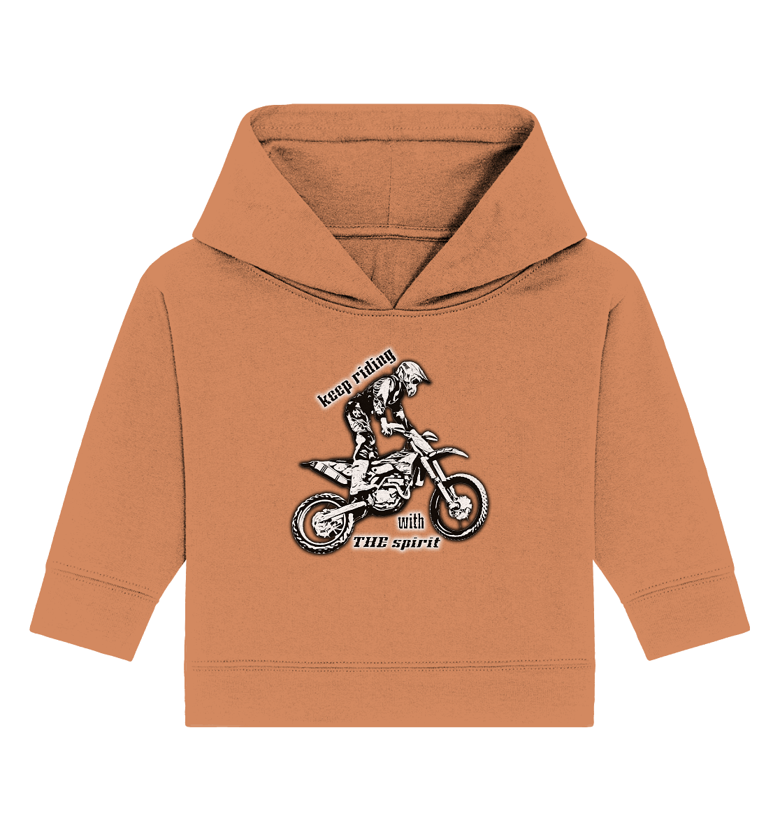 Keep Riding with the Holy Spirit - Baby Organic Hoodie