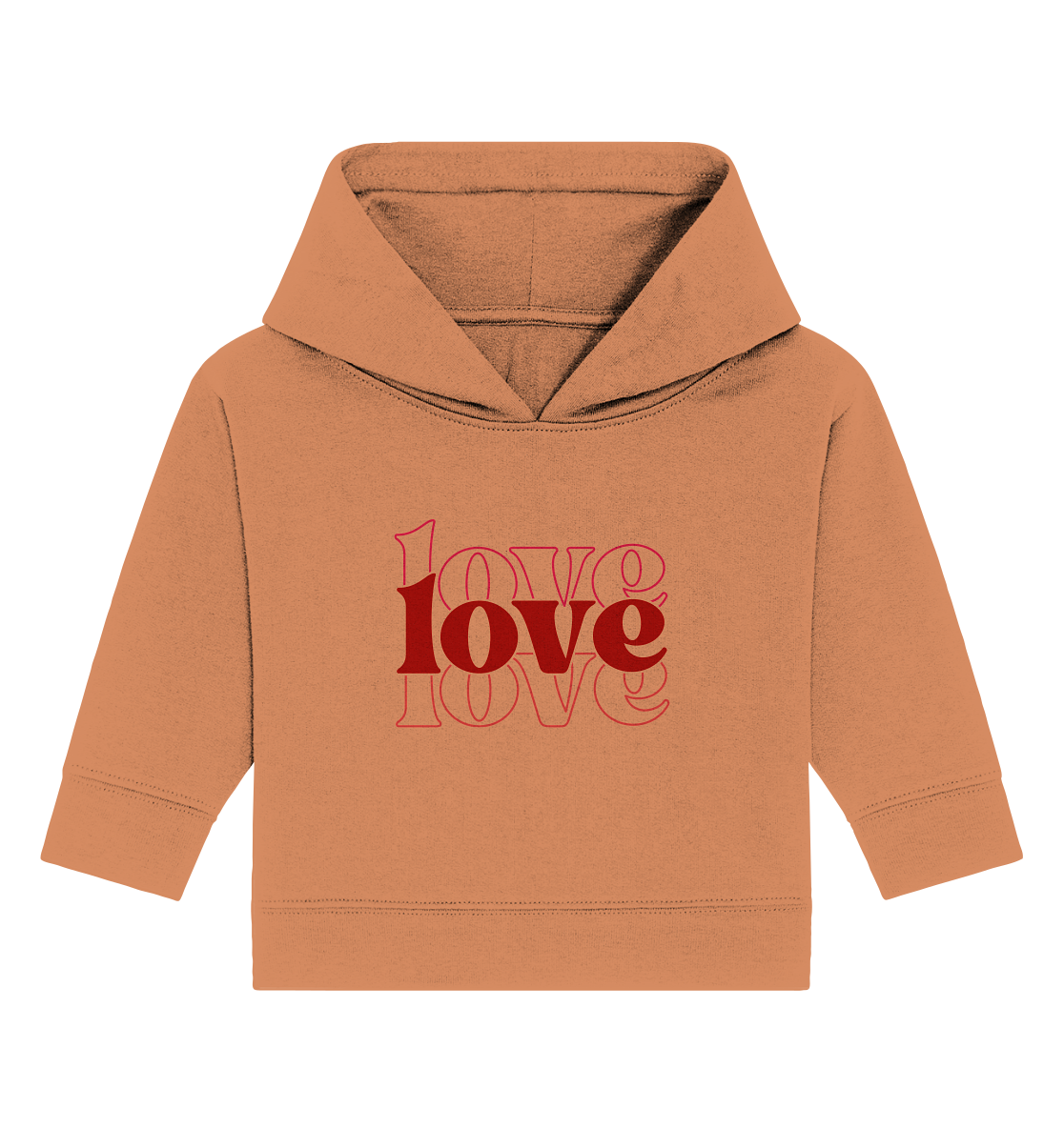 Love – The Greatest Power - Baby Organic Hoodie