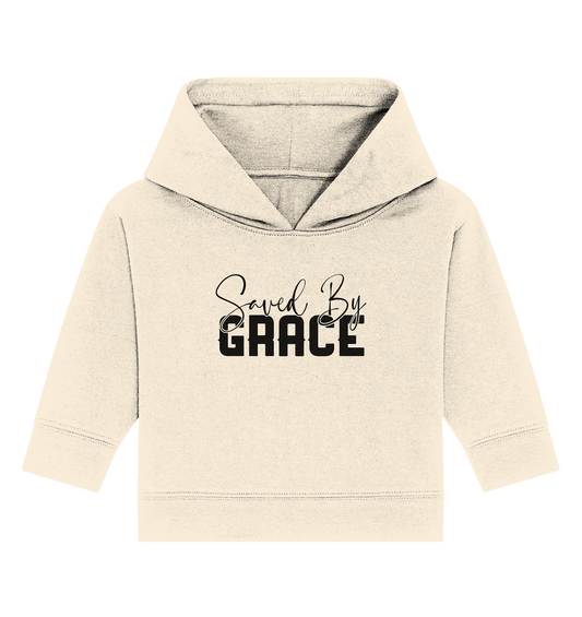 Saved by Grace – Ein kraftvolles Glaubensstatement - Baby Organic Hoodie