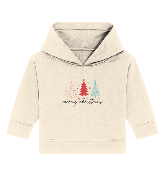 Elegant Christmas Greetings - Baby Organic Hoodie