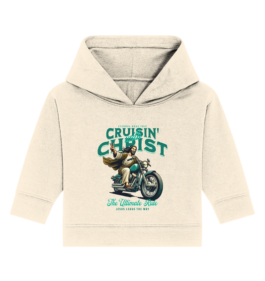 Eternal Road Trip – Cruisin' with Christ - Baby Organic Hoodie