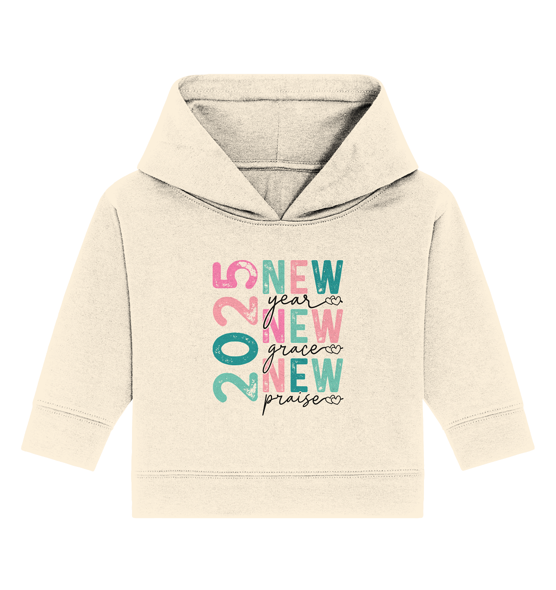 2025 - New Year, New Grace, New Praise - Baby Organic Hoodie