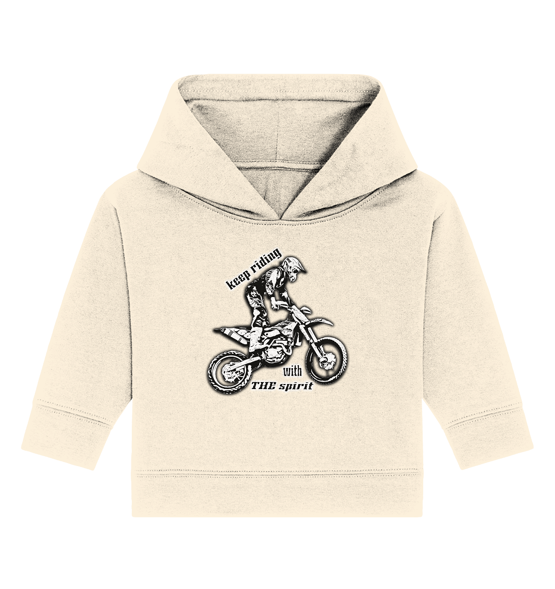 Keep Riding with the Holy Spirit - Baby Organic Hoodie