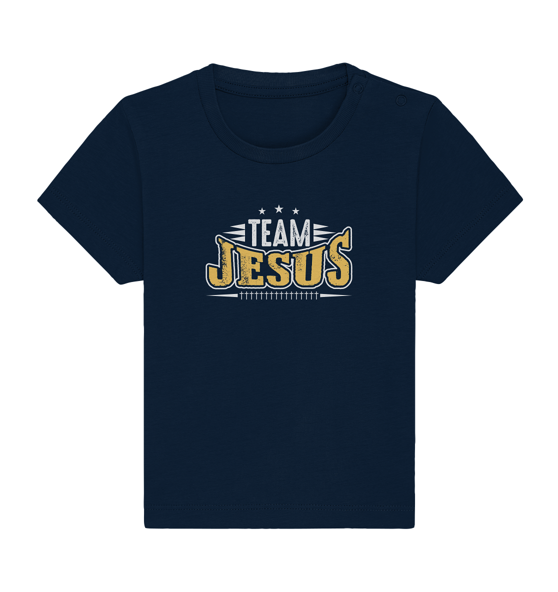 Team Jesus - Gemeinsam im Glauben - Baby Organic Shirt