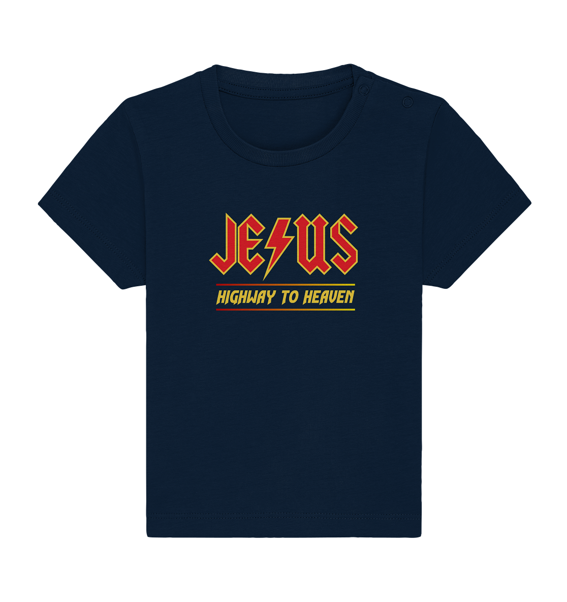 Jesus - Highway to Heaven - Baby Organic Shirt