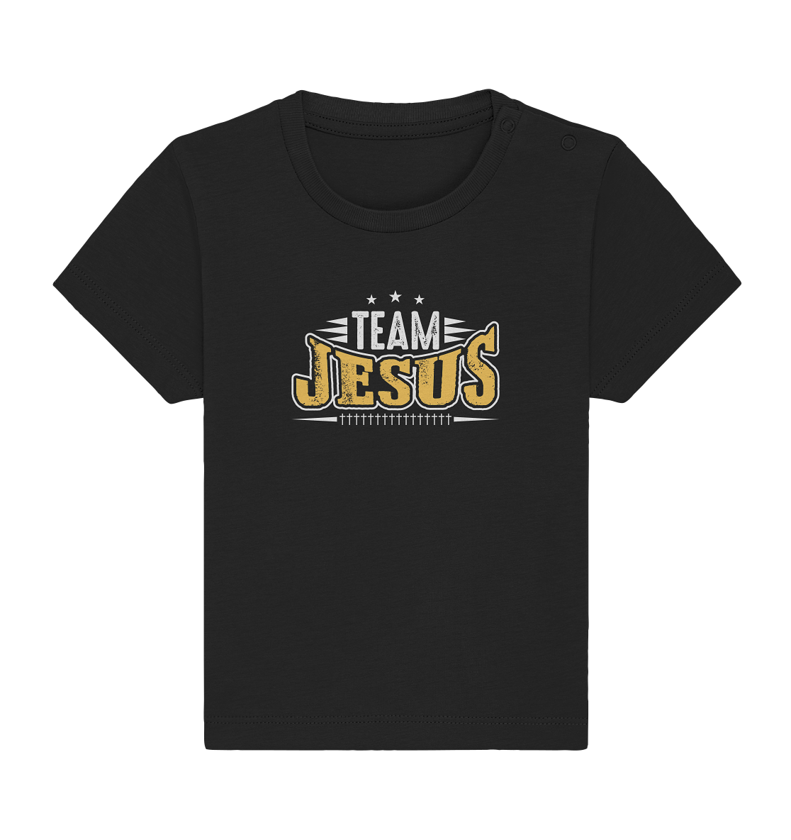 Team Jesus - Gemeinsam im Glauben - Baby Organic Shirt