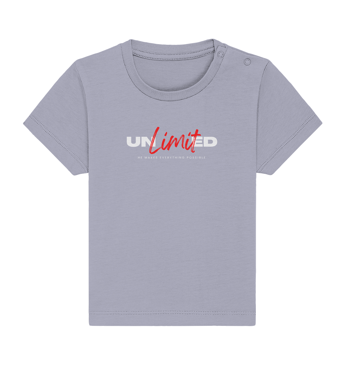 Unbegrenzte Möglichkeiten "Unlimited" - Baby Organic Shirt