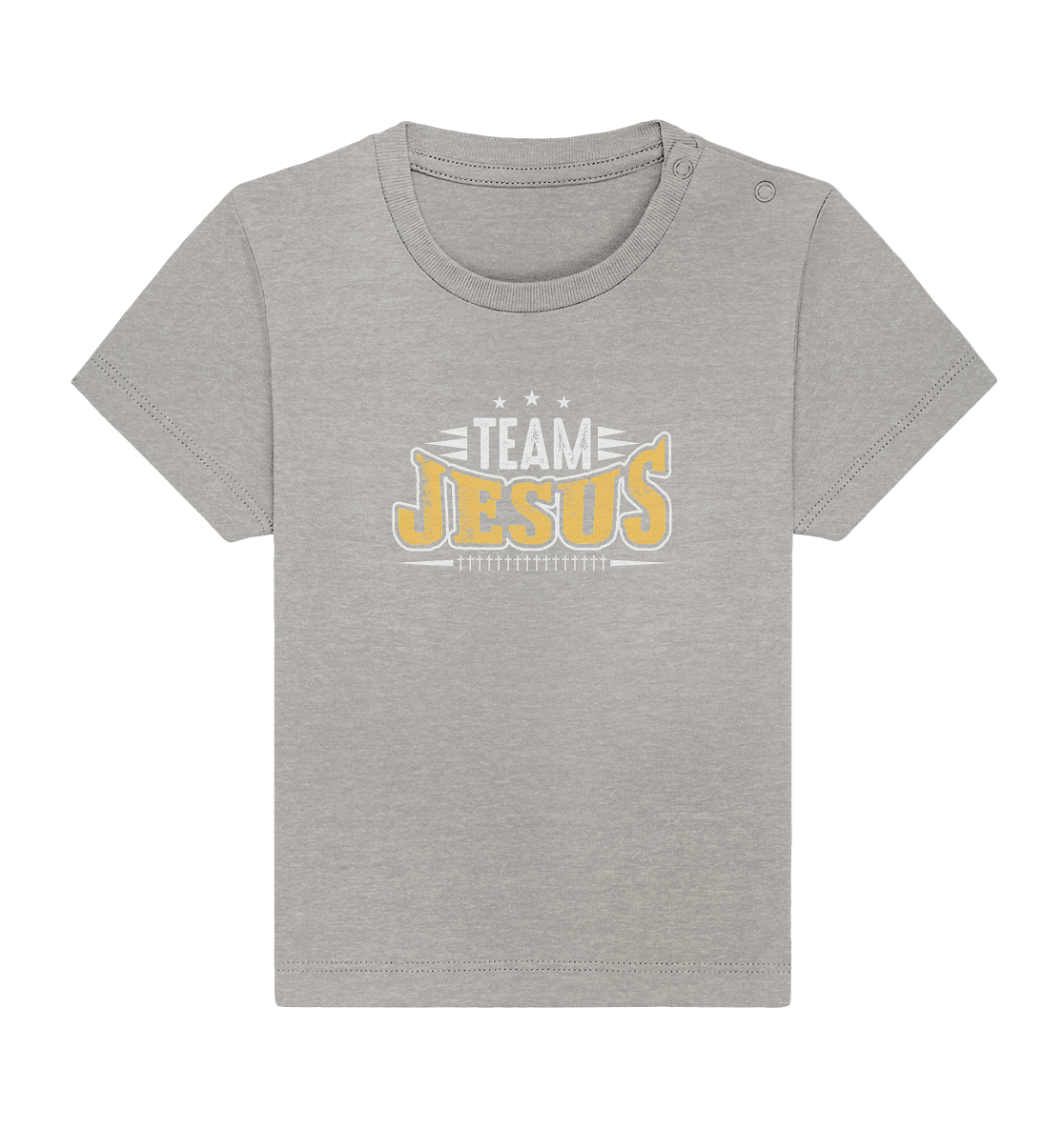 Team Jesus - Gemeinsam im Glauben - Baby Organic Shirt