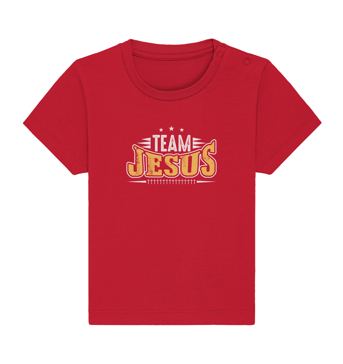 Team Jesus - Gemeinsam im Glauben - Baby Organic Shirt