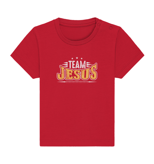 Team Jesus - Gemeinsam im Glauben - Baby Organic Shirt