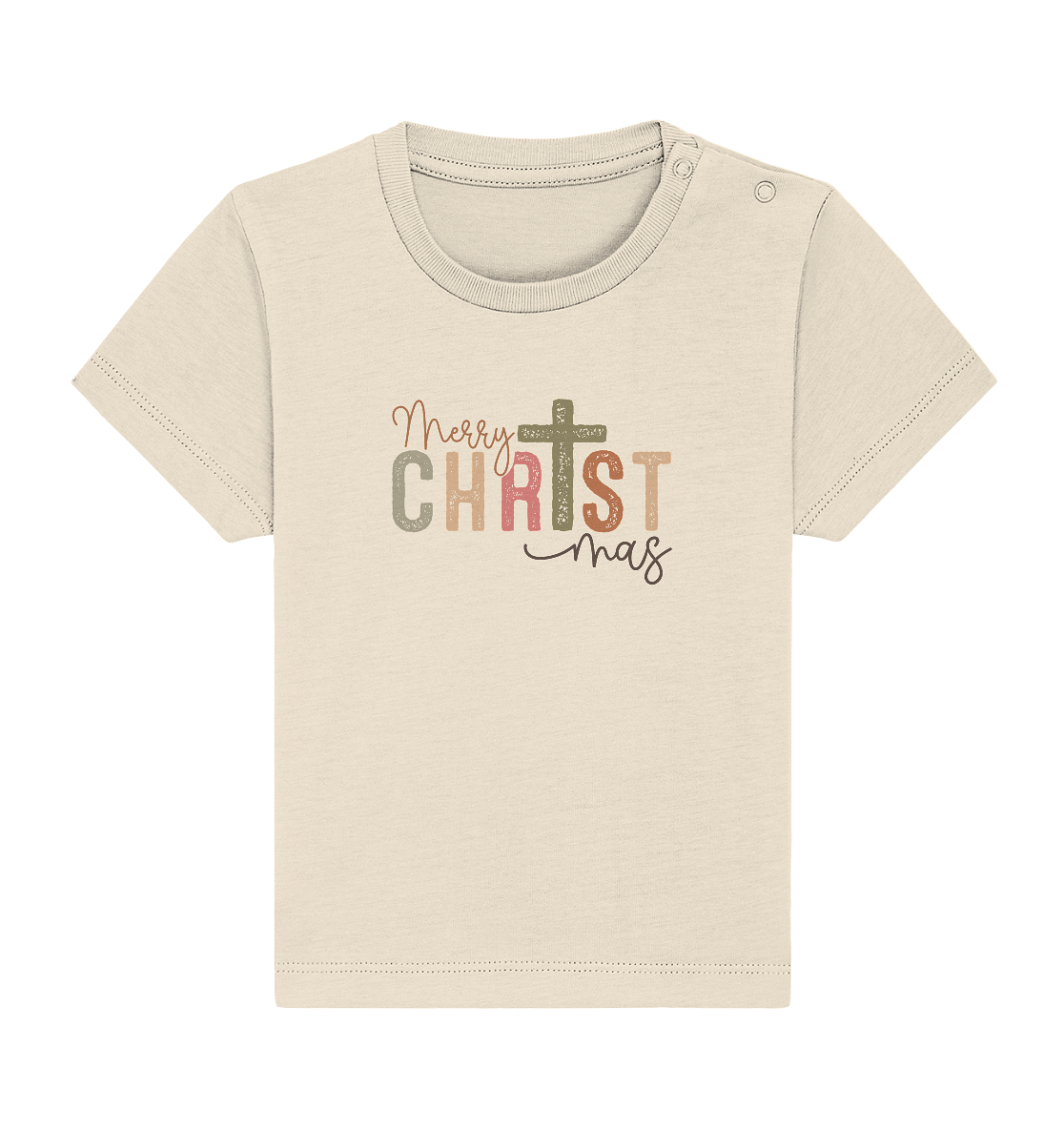 Merry CHRISTmas – Christ im Mittelpunkt - Baby Organic Shirt