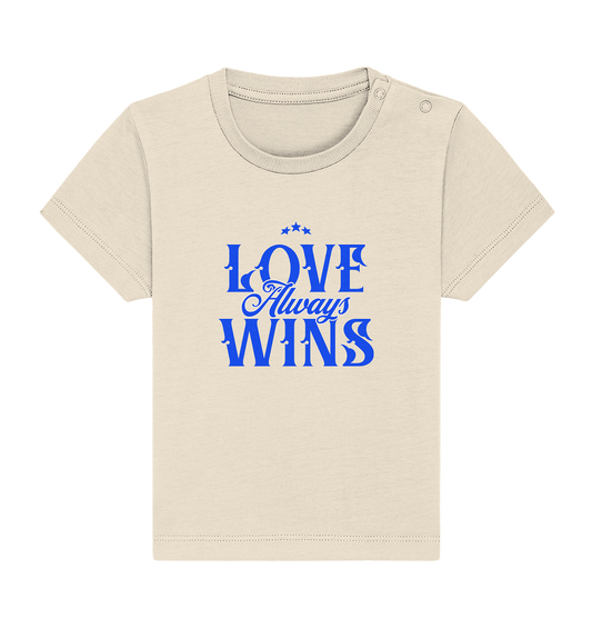 Love Always Wins - Baby Organic Shirt