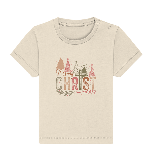 Merry CHRISTmas – The True Focus - Baby Organic Shirt