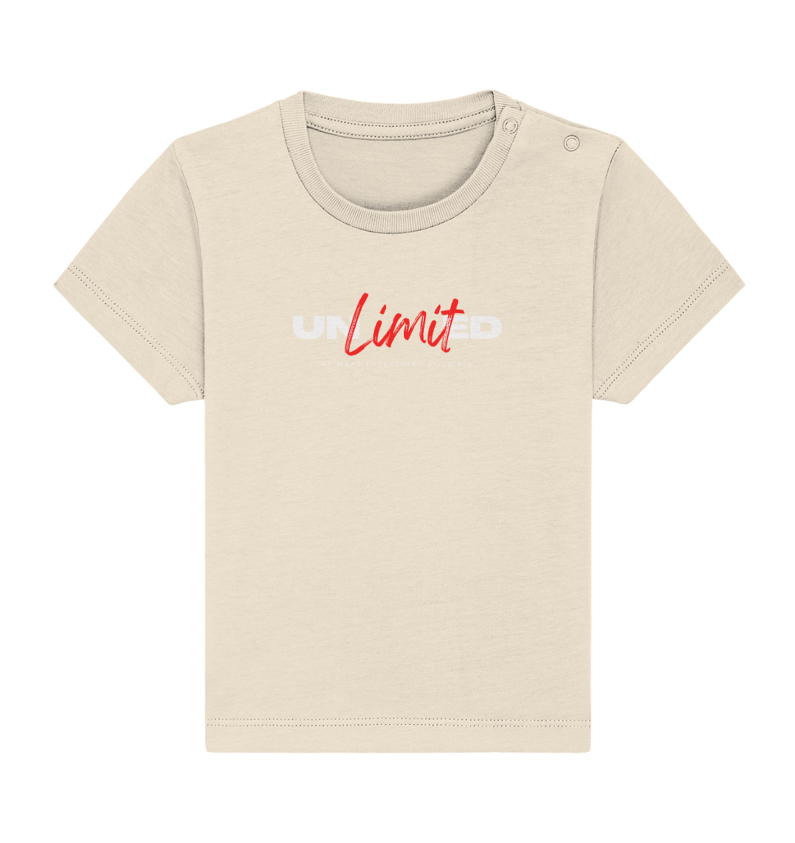 Unbegrenzte Möglichkeiten "Unlimited" - Baby Organic Shirt