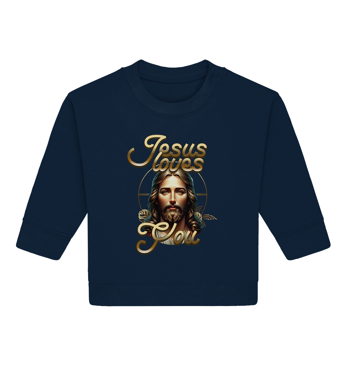 Jesus Loves You - Baby Organic Sweatshirt