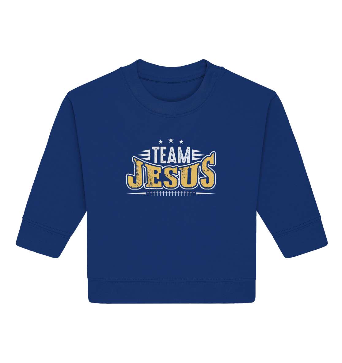 Team Jesus - Gemeinsam im Glauben - Baby Organic Sweatshirt