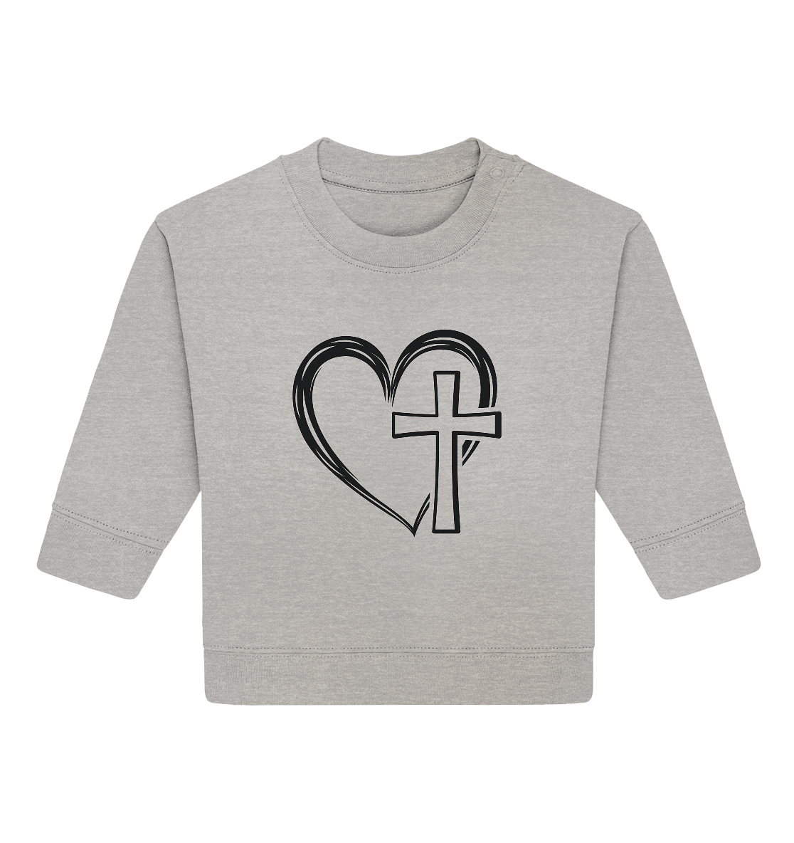 Herz & Kreuz Design - Baby Organic Sweatshirt