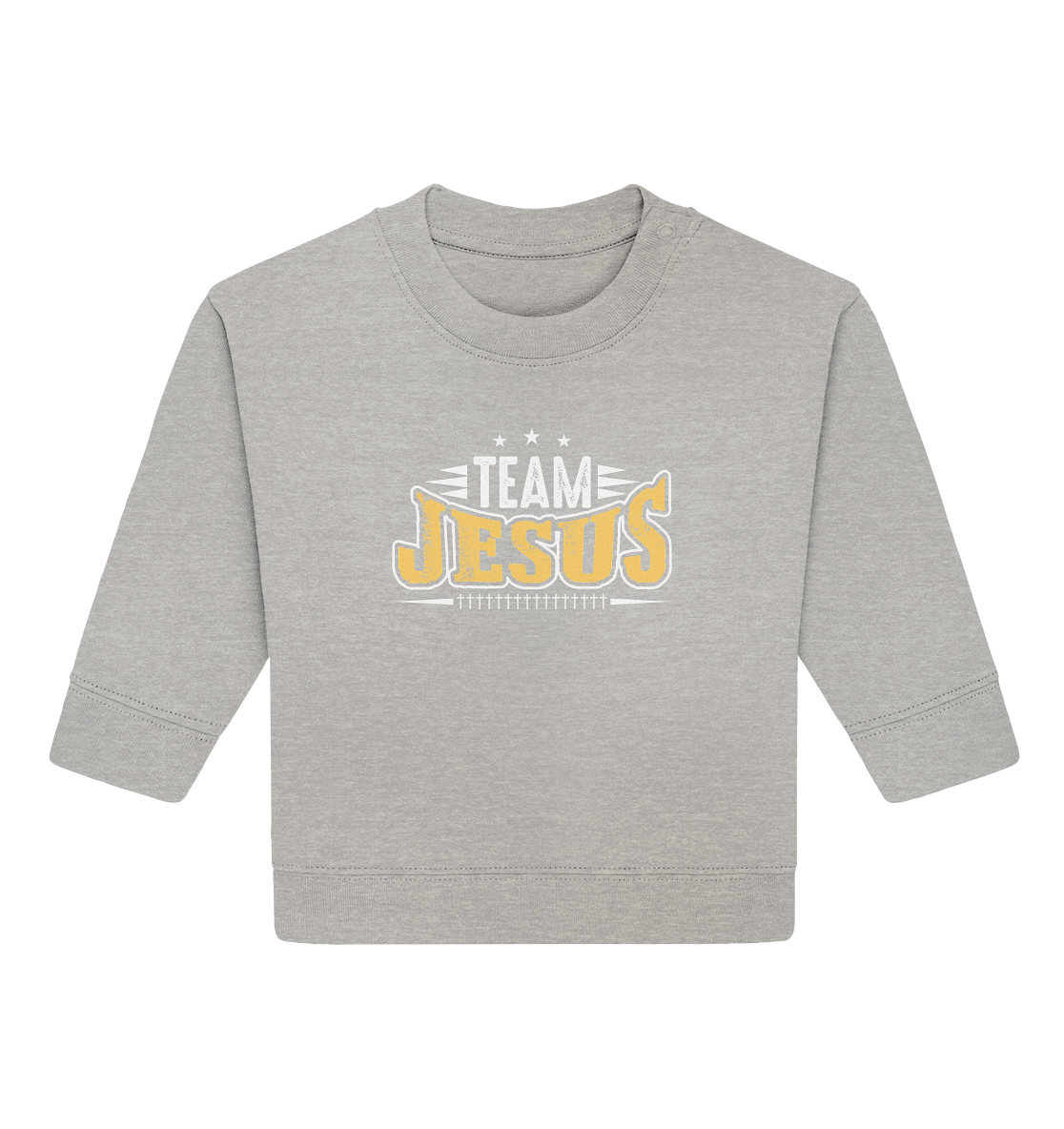 Team Jesus - Gemeinsam im Glauben - Baby Organic Sweatshirt