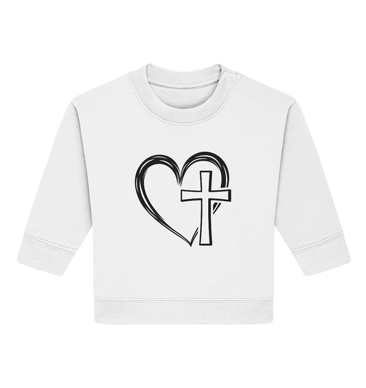 Herz & Kreuz Design - Baby Organic Sweatshirt