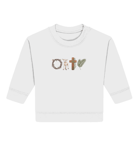 Victory of the Cross – Easter Redemption - Baby Organic Sweatshirt