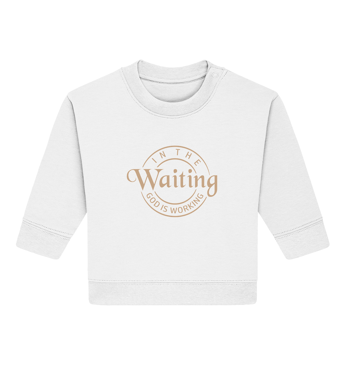 God Works in Waiting - Baby Organic Sweatshirt