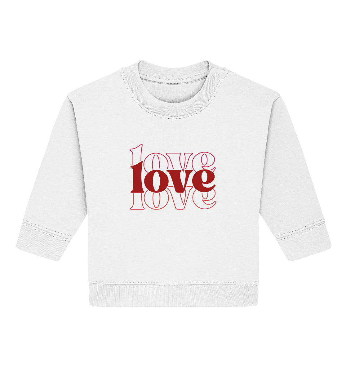 Love – Die größte Kraft - Baby Organic Sweatshirt