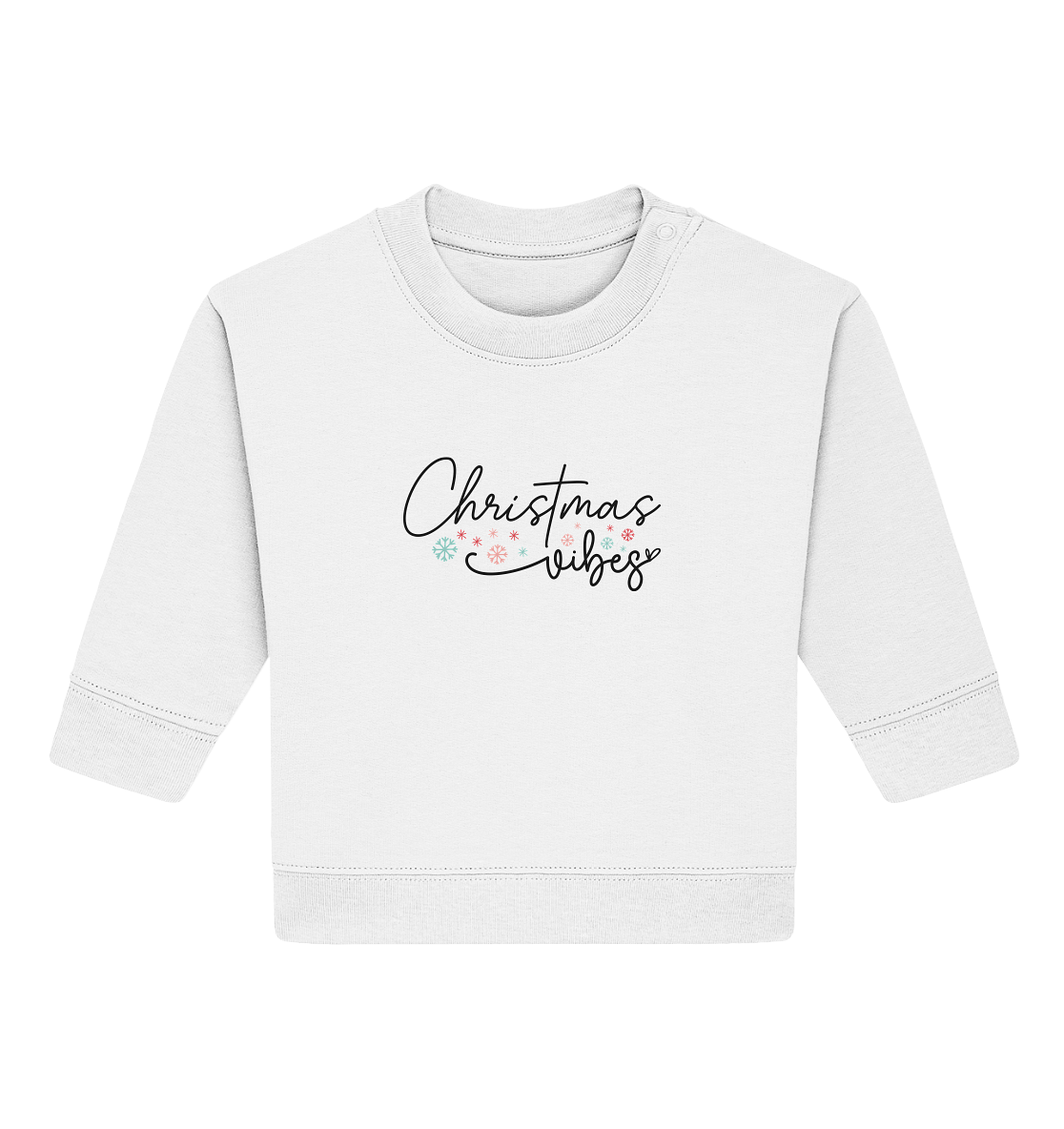 Festliche Christmas Vibes - Baby Organic Sweatshirt