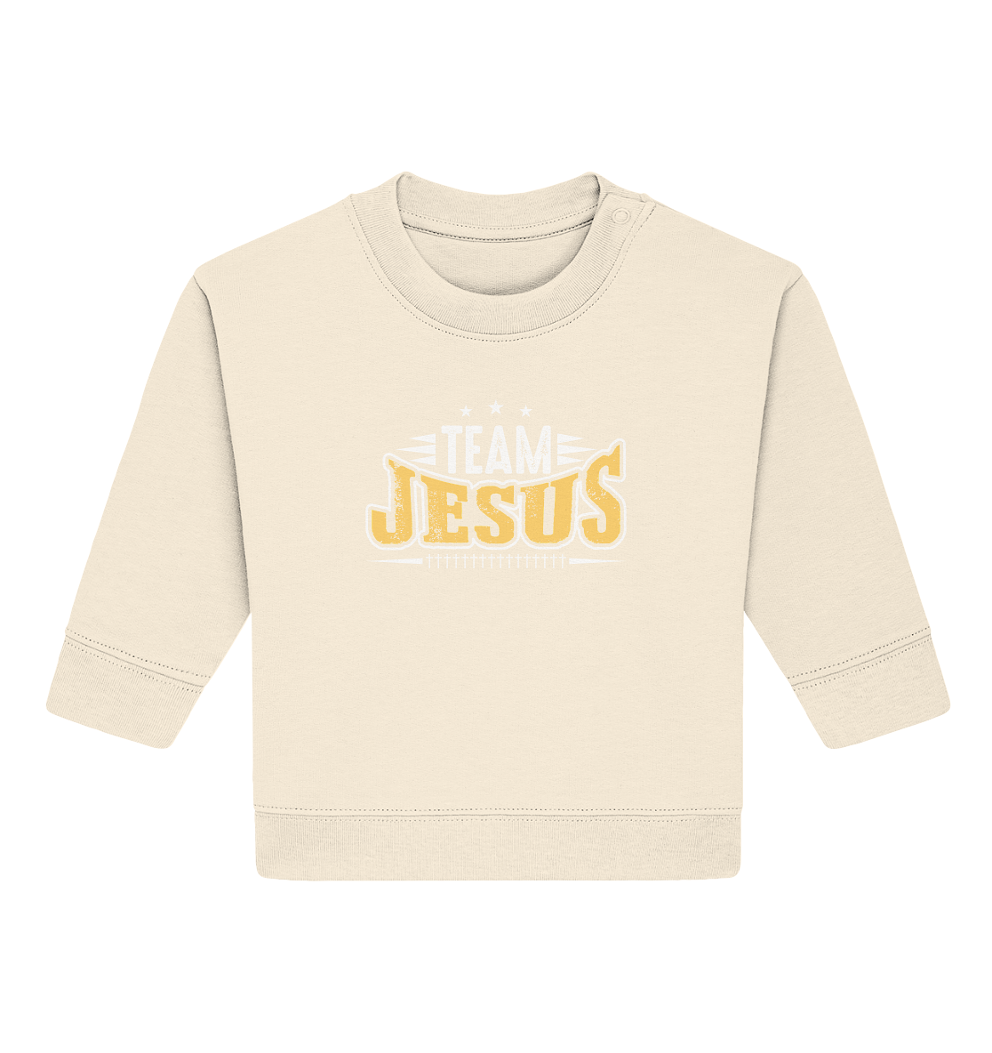 Team Jesus - Gemeinsam im Glauben - Baby Organic Sweatshirt