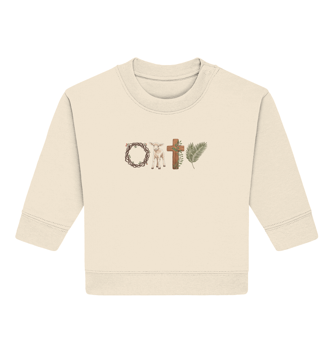 Victory of the Cross – Easter Redemption - Baby Organic Sweatshirt