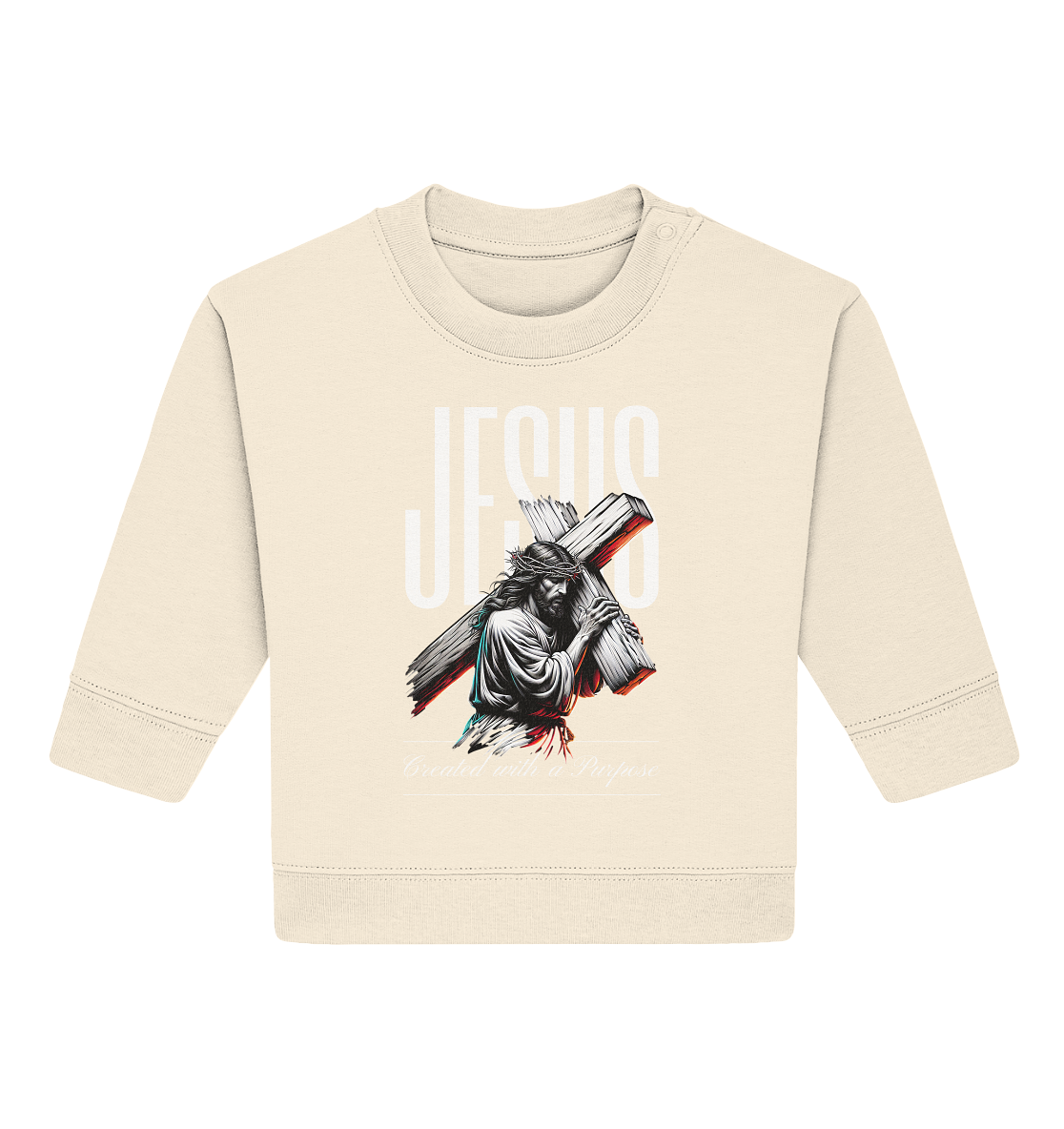 Created with a Purpose - Baby Organic Sweatshirt