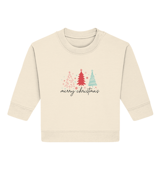 Elegant Christmas Greetings - Baby Organic Sweatshirt