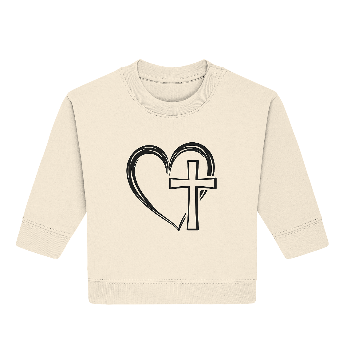 Herz & Kreuz Design - Baby Organic Sweatshirt