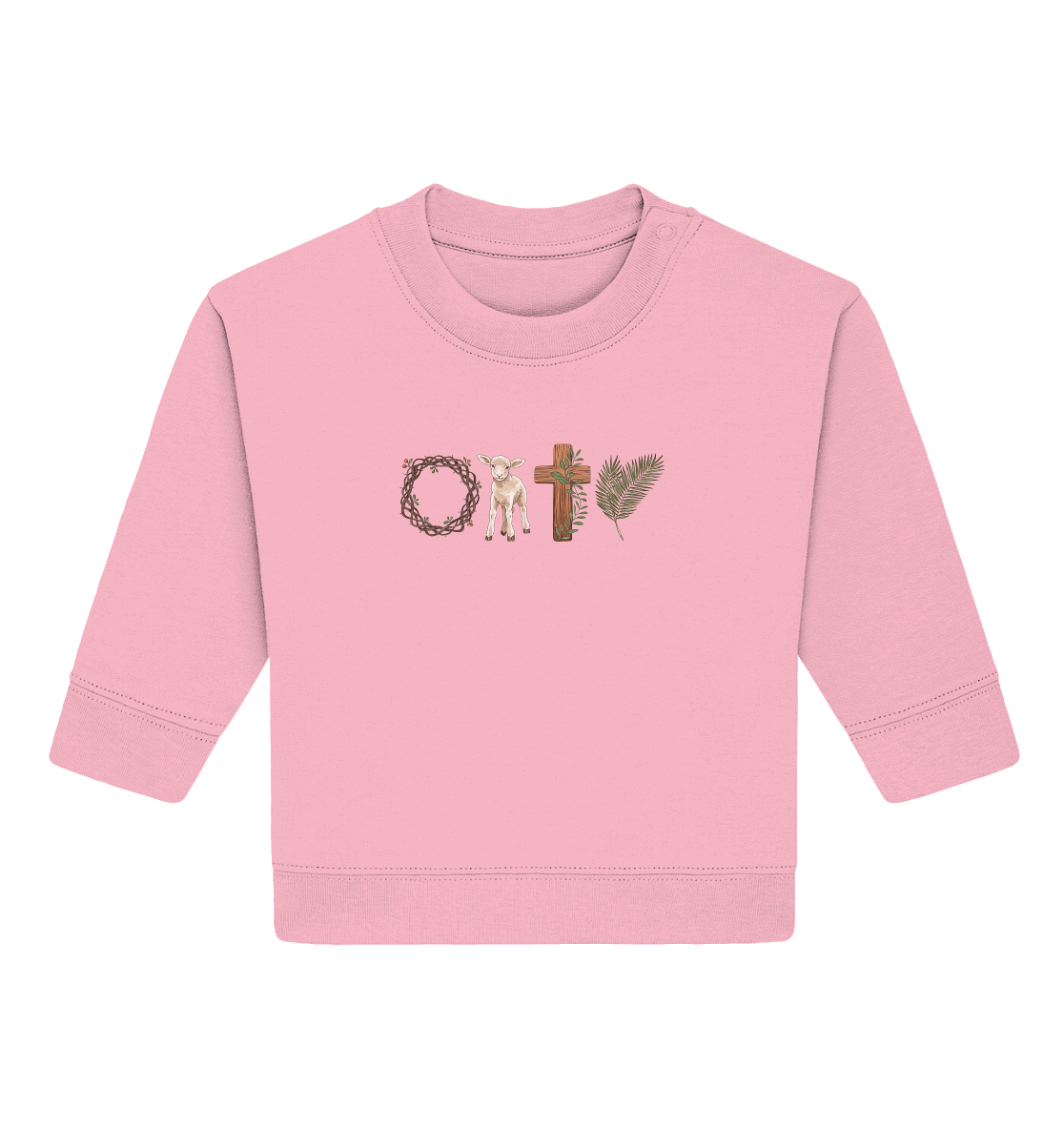 Victory of the Cross – Easter Redemption - Baby Organic Sweatshirt