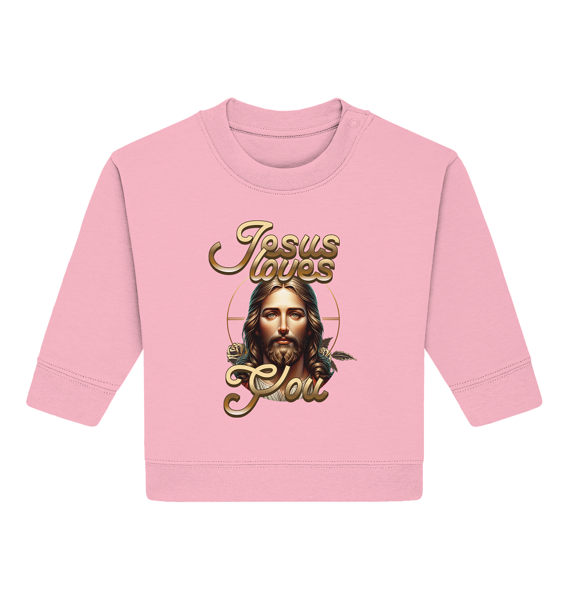 Jesus Loves You - Baby Organic Sweatshirt