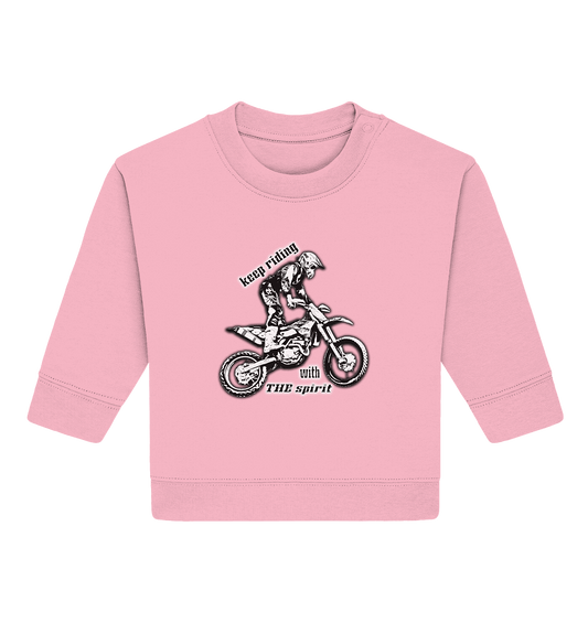 Keep Riding with the Holy Spirit - Baby Organic Sweatshirt