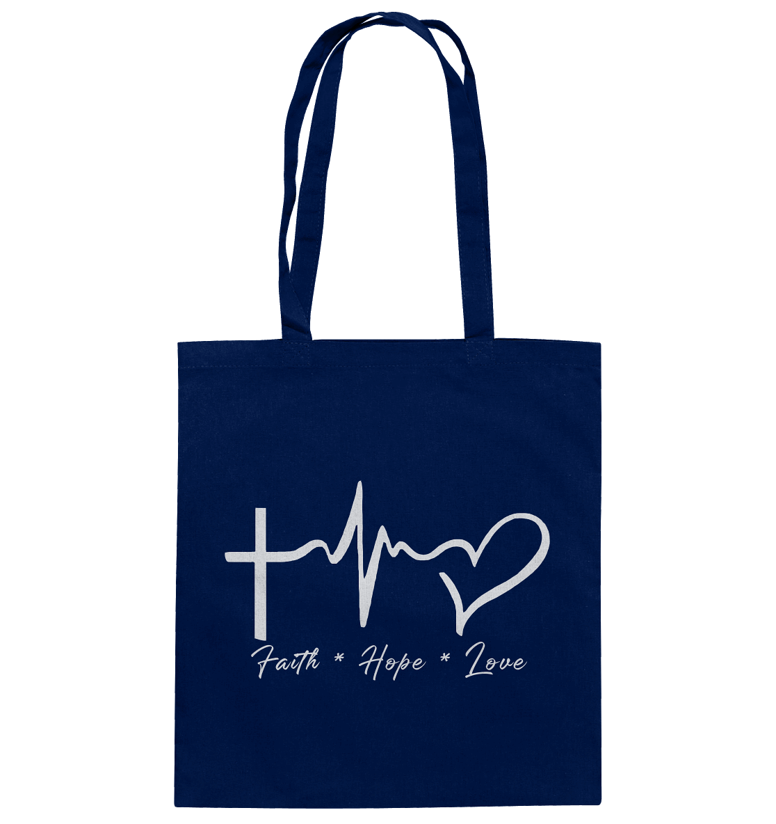 Faith * Hope * Love - Baumwolltasche