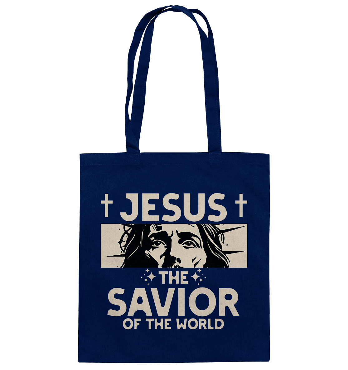 Jesus – The Savior of the World - Baumwolltasche