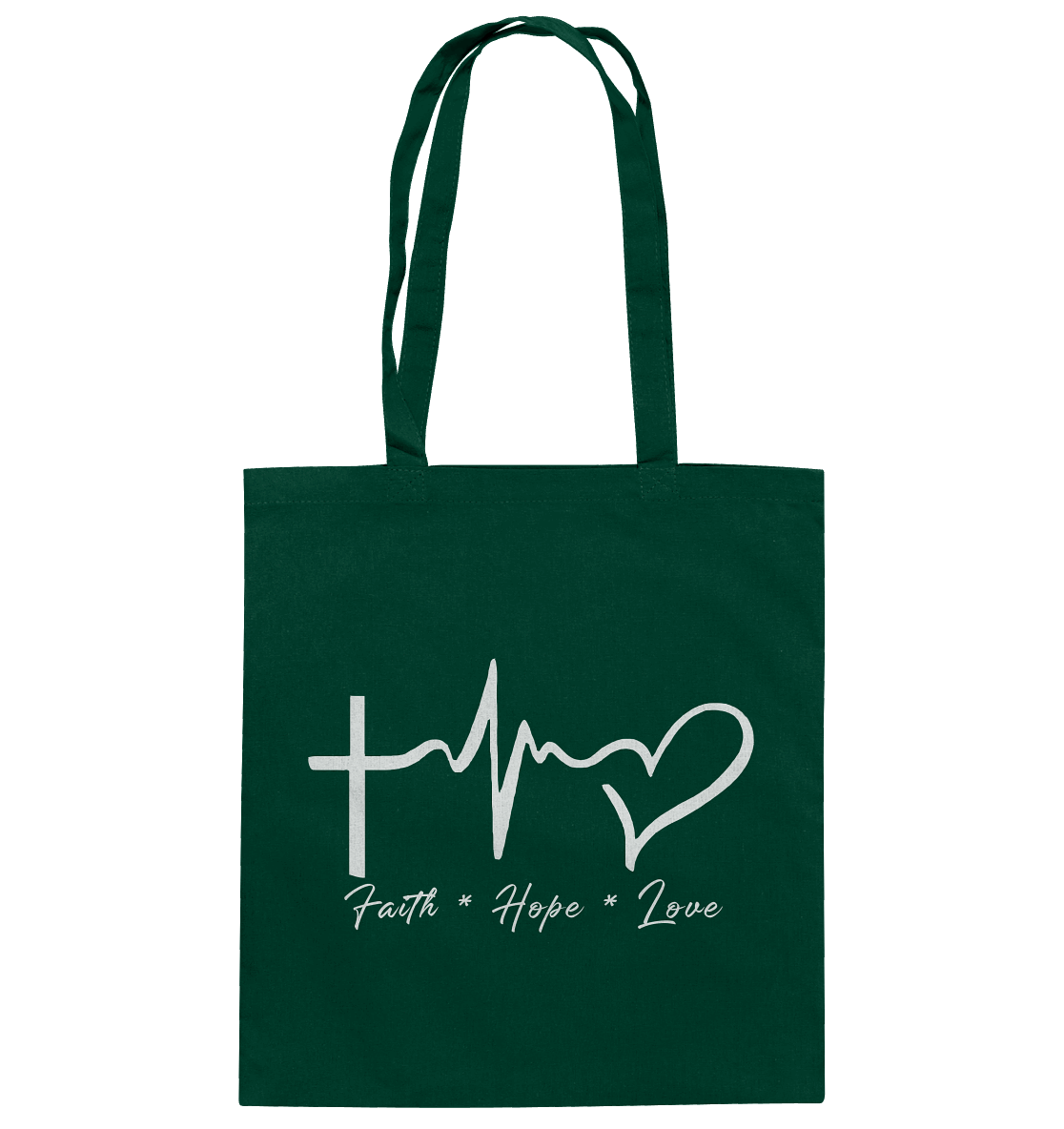 Faith * Hope * Love - Baumwolltasche