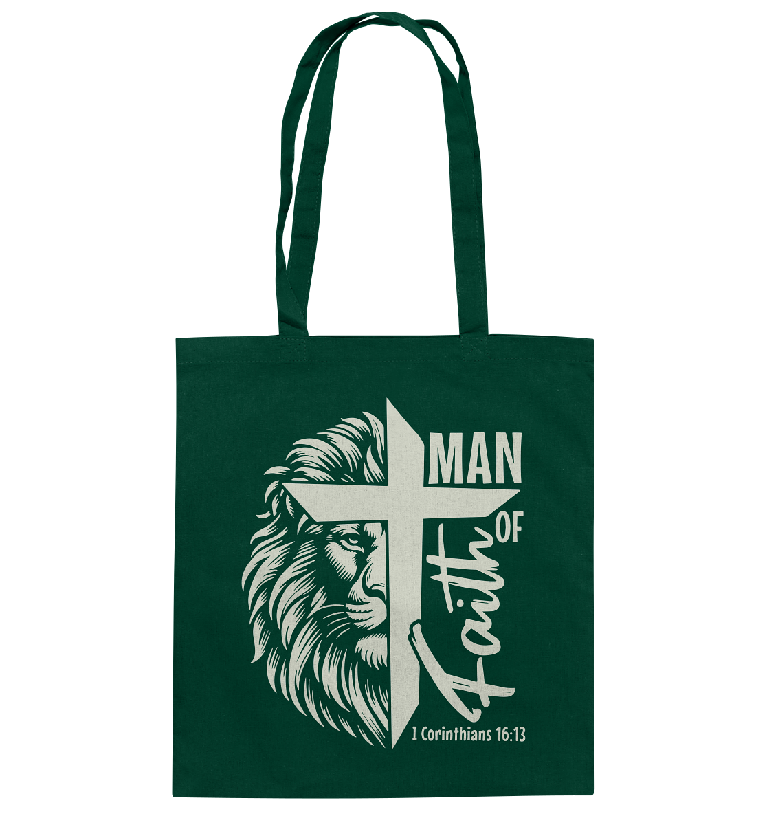 Man of Faith – 1 Corinthians 16:13 - Cotton Bag