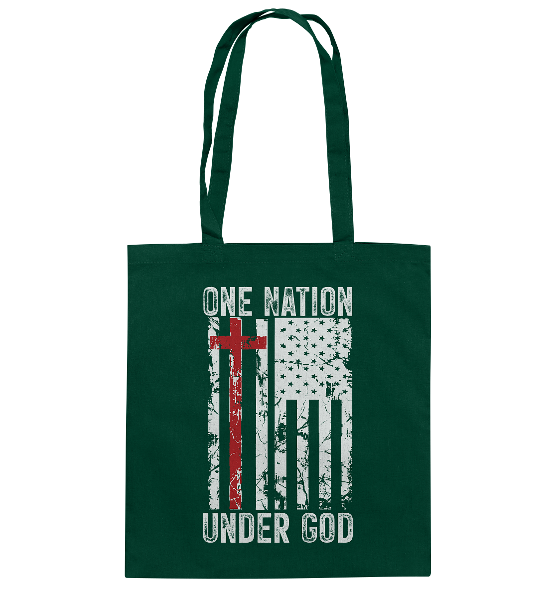 One Nation Under God - Baumwolltasche