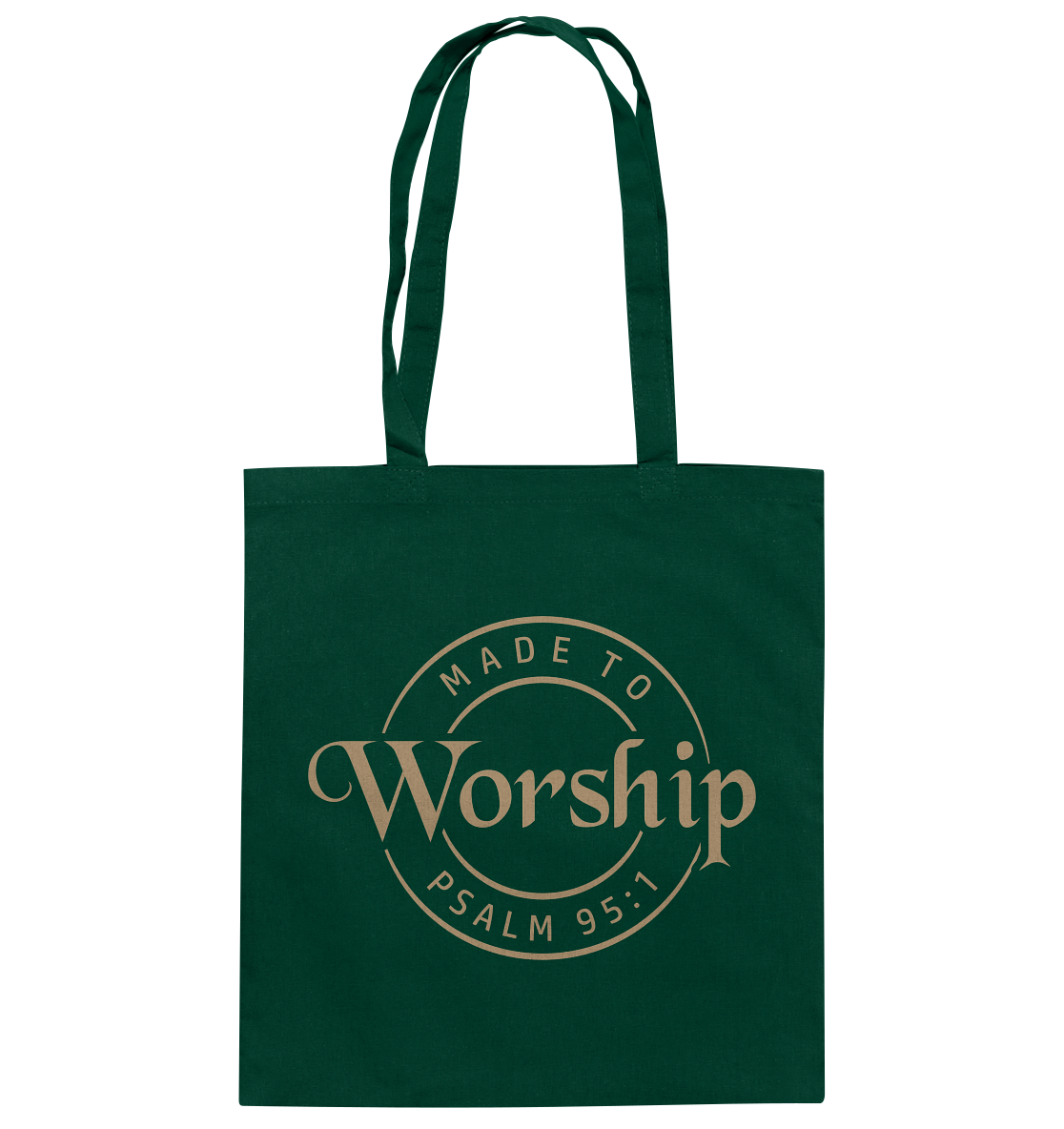 Made to Worship - Psalm 95:1 - Baumwolltasche