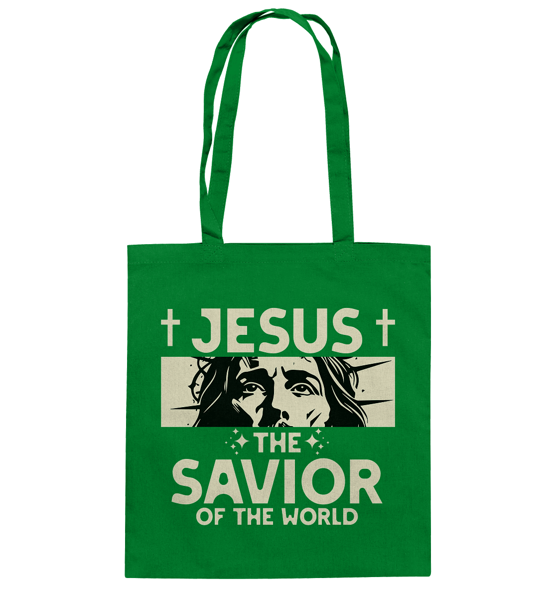 Jesus – The Savior of the World - Baumwolltasche