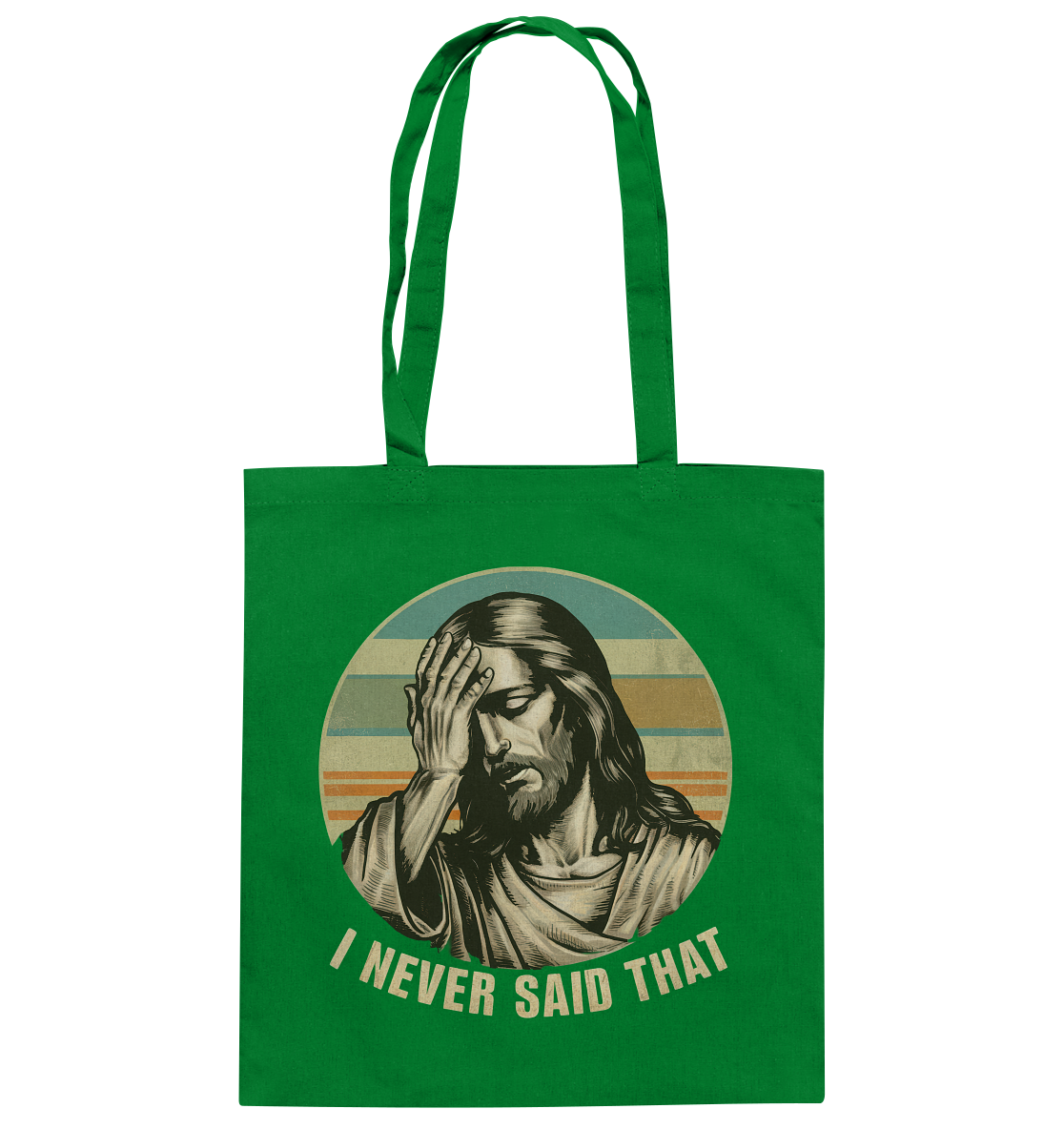 I Never Said That - Jesus - Baumwolltasche